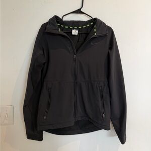 Nike Black Full-Zip Softshell Jacket